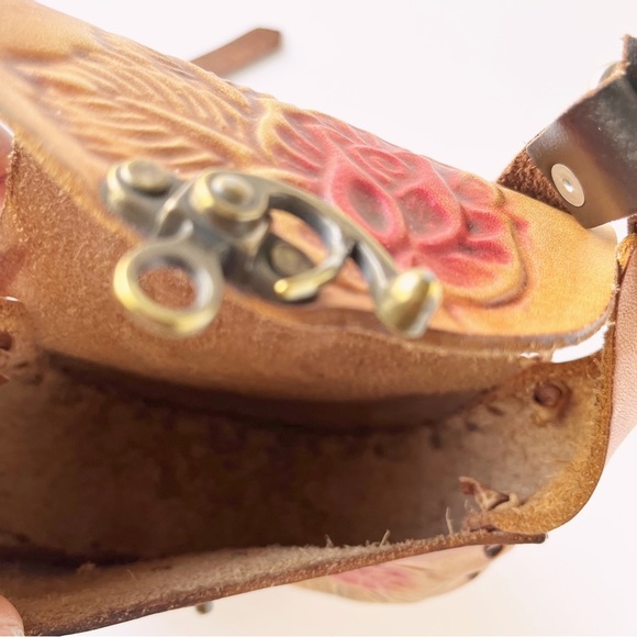 Authentic Made in Mexico Handcrafted Leather Bag - Picture 6 of 9